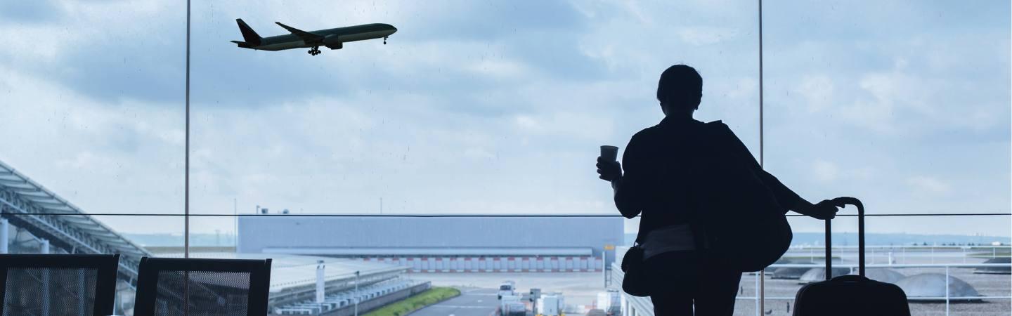 Airport scene