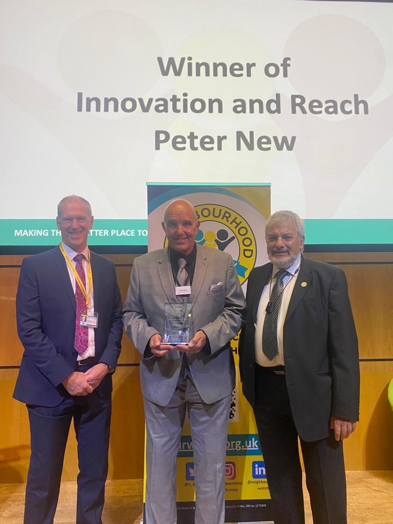 Peter New Award winner